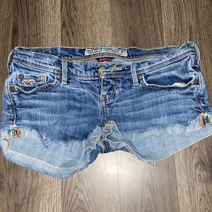 Hollister jean shorts